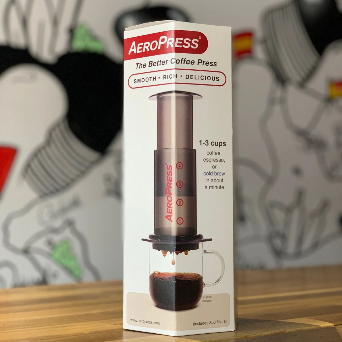Aeropress brewer - Anonymous Coffee